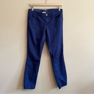 LOFT Modern Skinny Ankle Pants, Faded Blue